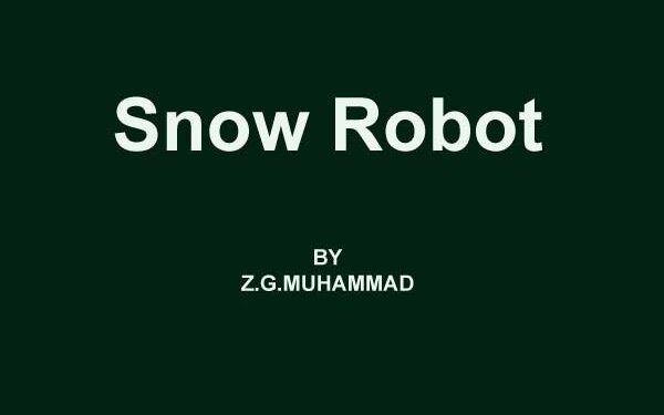Snow Robot