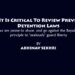 Why It Is Critical To Review Preventive Detention Laws