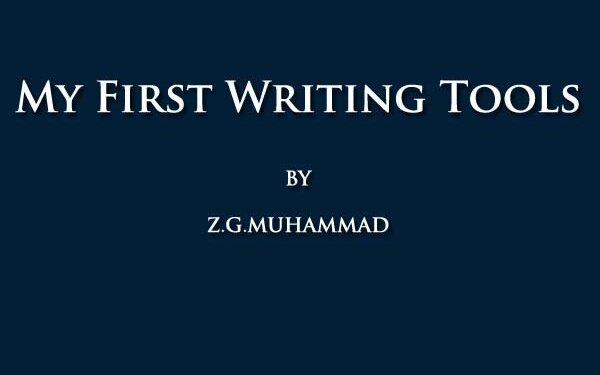 My First Writing Tools