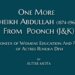 One More Sheikh Abdullah (1874-1965)  From  Poonch (J&K)