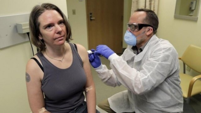 US: Coronavirus vaccine test opens with 1st doses