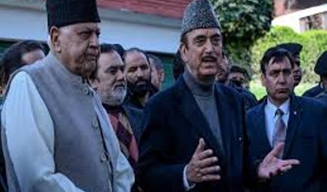Azad meets Farooq Abdullah, calls for restoration of democracy in J&K