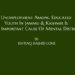 Unemployment Among Educated Youth In Jammu & Kashmir Is An Important Cause Of Mental Distress