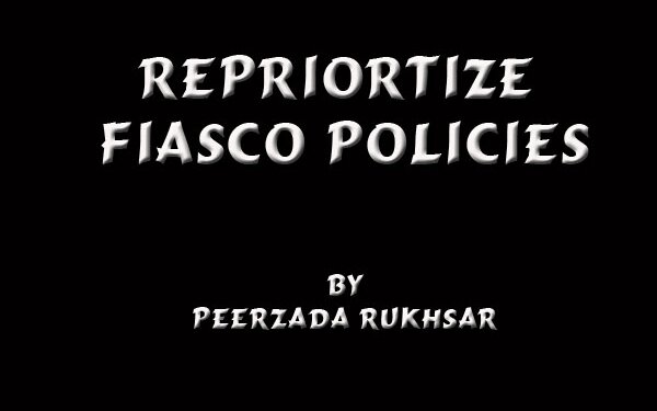 Repriortize Fiasco Policies