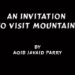 An Invitation To Visit Mountains