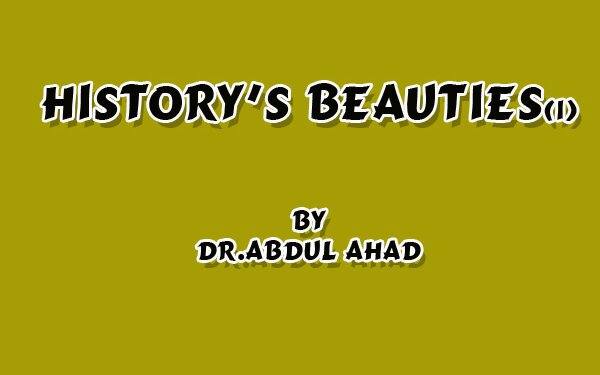 History’s Beauties (I)