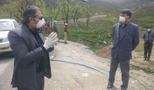 Advisor Baseer Khan conducts extensive tour along National Highway Reviews measures, arrangements put in place along highway to prevent spread of COVID-19