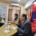 Advisor (B), DGP chair officers meet at Srinagar JKP, security forces contributing big way: R.R Bhatnagar
