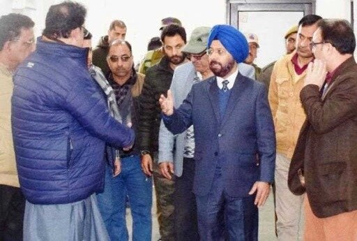 DDC Kishtwar inaugurates disinfection tunnels at DH and DC Office