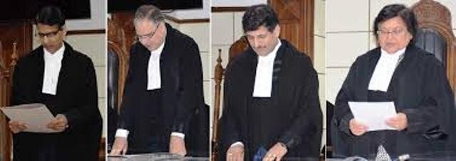 Three HC judges administered oath of office by CJ