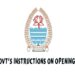 In pursuance to MHA guidelines,  J&K Govt’s instruction on the Opening of Shops.