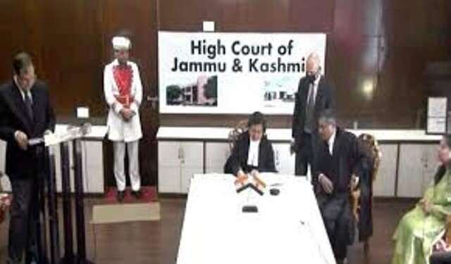 Rajnesh Oswal takes oath as J-K High Court judge