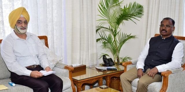 Director Sainik Welfare calls on Lt Governor