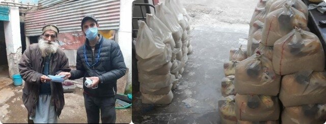 Global Peace Foundation distributed ration, essentials in slum areas and among migrant labourers.