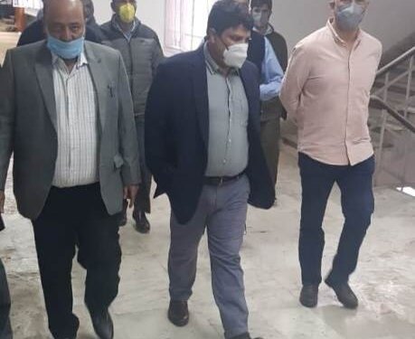 Arrangements reviewed for opening of offices at Civil Sect in Srinagar.