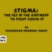 Stigma; The Fly In The Ointment To Fight Covid-19