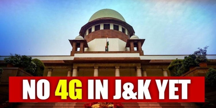No 4G In Jammu And Kashmir Yet As Supreme Court Court Appoints Panel To Consider Pleas