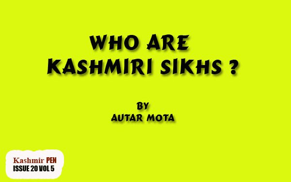 Who Are Kashmiri Sikhs ?