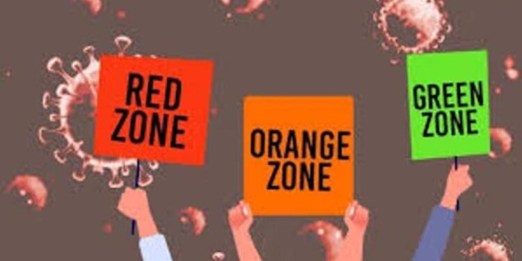 Govt issues fresh list of districts classified as Red, Orange, Green Classification of districts will be reviewed periodically keeping in view any further developments