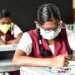 Board exam students don masks, stick to distancing norms