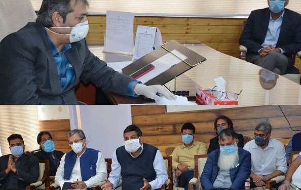 Advisor (BK) hears grievances of Kashmir Inc
