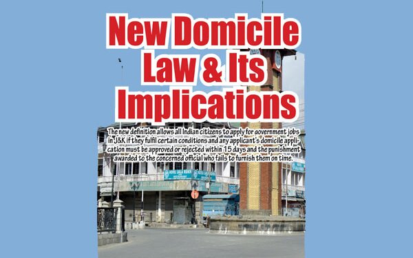 New Domicile Law & Its Implications