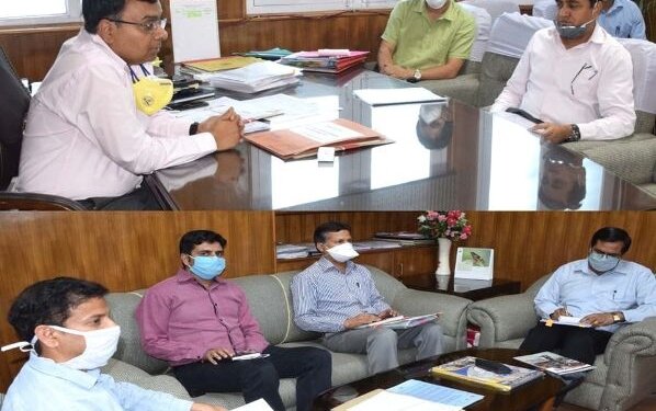 Dwivedi reviews progress on outstanding payments on account of supply of key materials to Govt Deptts