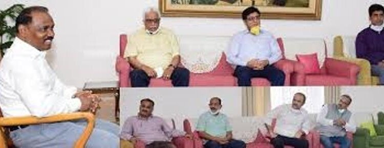 Representatives of Kashmiri Pandit delegations call on Lt Governor Term Domicile Law a historic milestone, express gratitude towards GoI & UT Administration