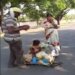 Migrant Worker Wheels Pregnant Wife, Child On Makeshift Cart For 700 km