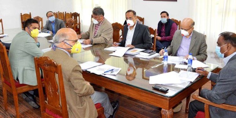 LG reviews functioning of Education department Takes stock of academic activities, Educational Institutions to remain closed till 31st May