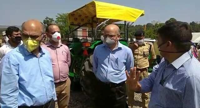 Advisor Sharma, CS review arrangements for regulated movement of stranded persons Inspect Quarantine centre at Lakhanpur, visit Bhillawar