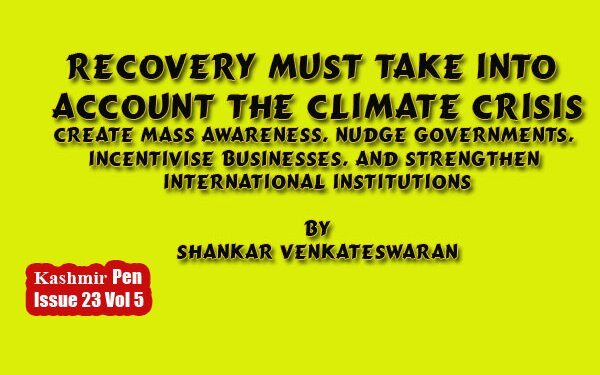 Recovery Must Take Into Account The Climate Crisis