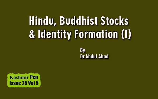 Hindu, Buddhist Stocks & Identity Formation (I)