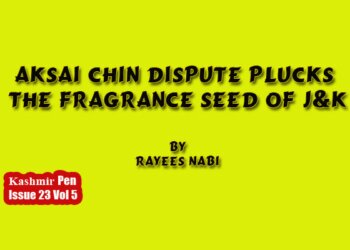 Aksai Chin Dispute Plucks The Fragrance Seed Of J&K