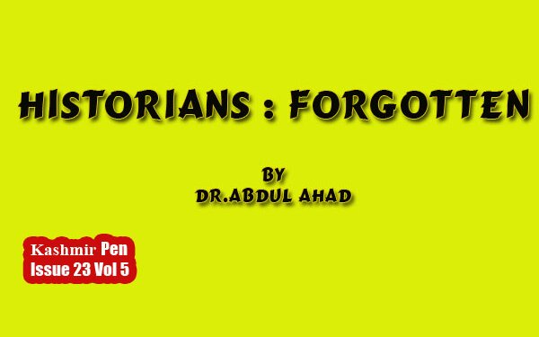 Historians : Forgotten
