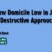New Domicile Law in J&K, A Destructive  Approach