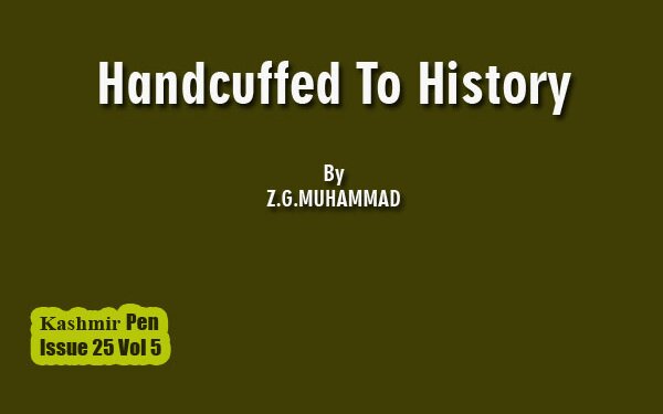 Handcuffed To History