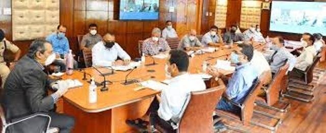 Shri Amarnathji Yatra 2020 Advisor Baseer Khan reviews yatra arrangements with Civil administration, security brass