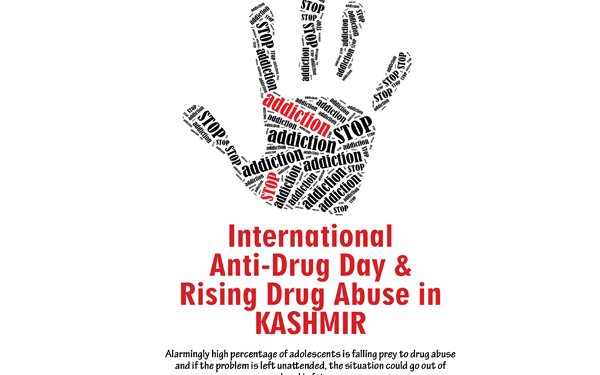 International Anti-Drug Day & Rising Drug Abuse in Kashmir