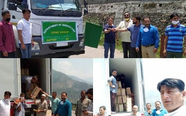 First Refrigerated Van with 9.0 Mts of Fresh Vegetables leaves for Jammu from Assar Major step towards farmers’ prosperity: DDC