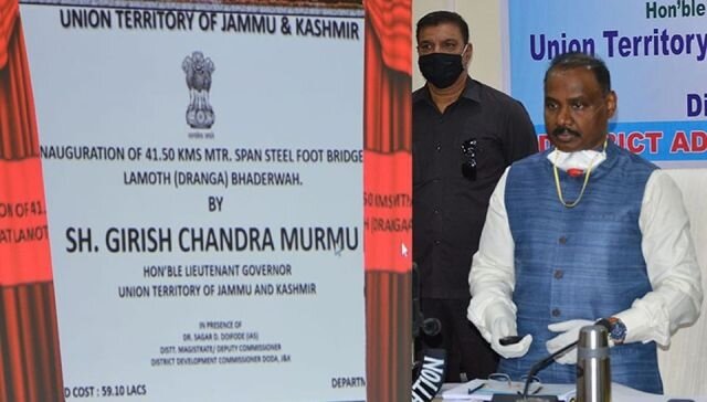 Lt Governor visits Doda Reviews developmental scenario, COVID-19 management efforts in the District E- inaugurates and lays foundation stones of various important projects