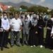 Dr Samoon distributes tablets among meritorious students