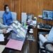 Talat discusses publication of Ist Accreditation Report for J&K with NAAC peer team