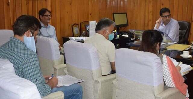Talat Parvez reviews progress of development projects under RUSA