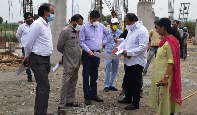 Secy Hr Edu inspects progress on infrastructure projects at GDC Paloura