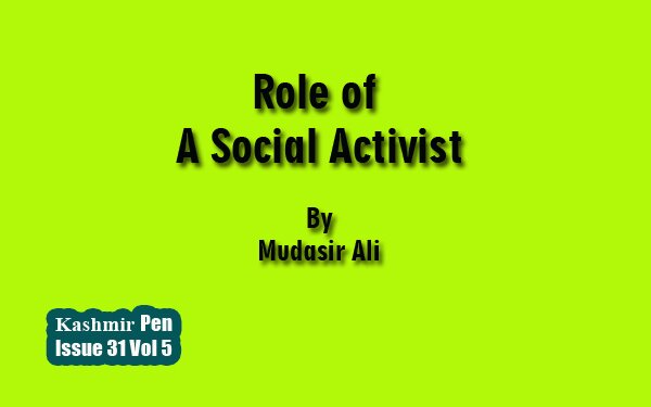 Role of  A Social Activist