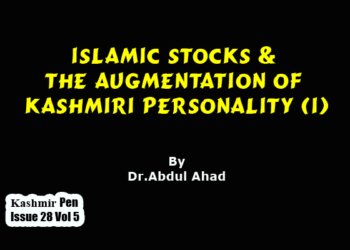 Islamic Stocks & The Augmentation Of  Kashmiri Personality (I)