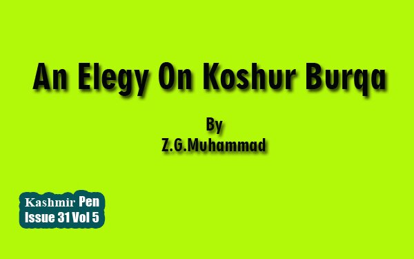 An Elegy On Koshur Burqa