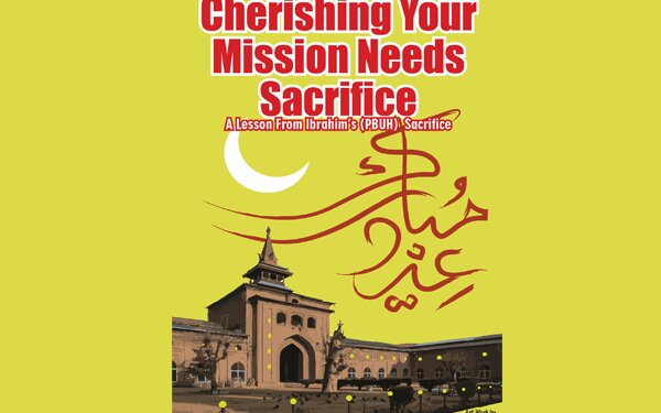 Cherishing Your  Mission Needs  Sacrifice