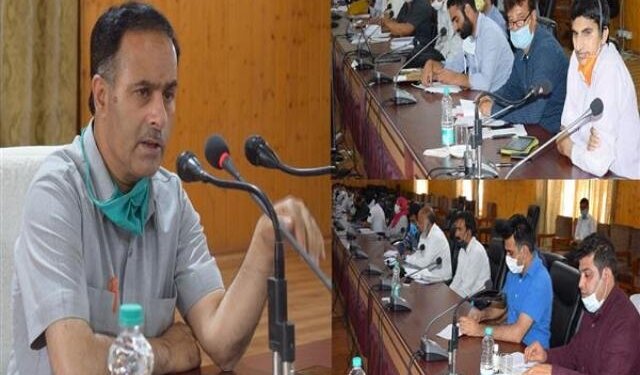 DC B’la reviews progress of works in RDD sector